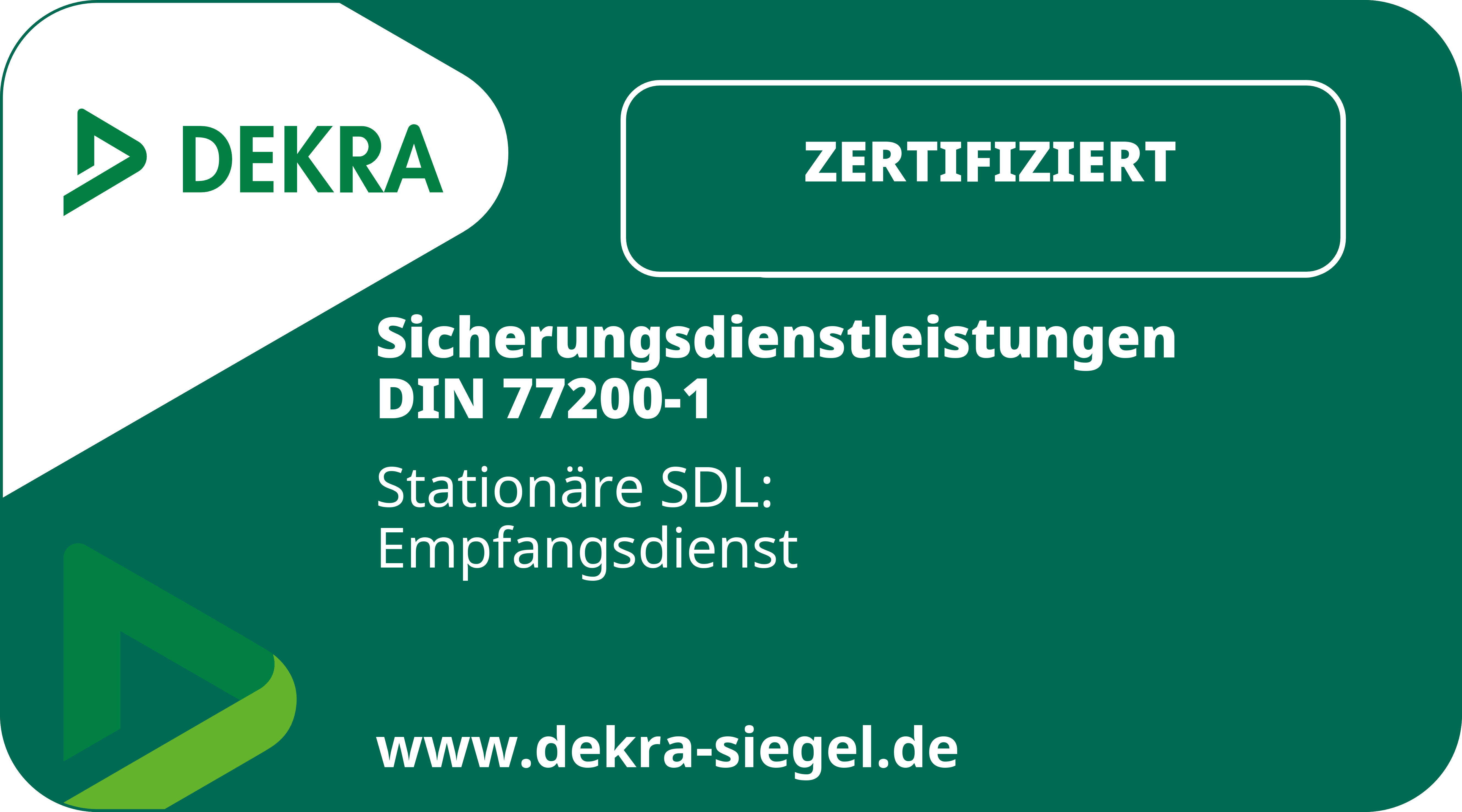 DIN 77200-1 Siegel